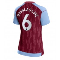 Dámy Fotbalový dres Aston Villa Douglas Luiz #6 2023-24 Domácí Krátký Rukáv